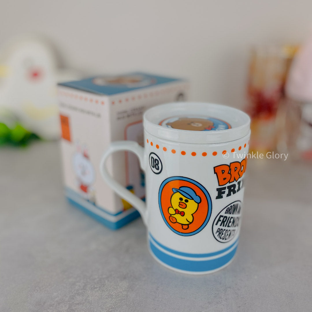 Line Friends Character Designs Ceramic Mug