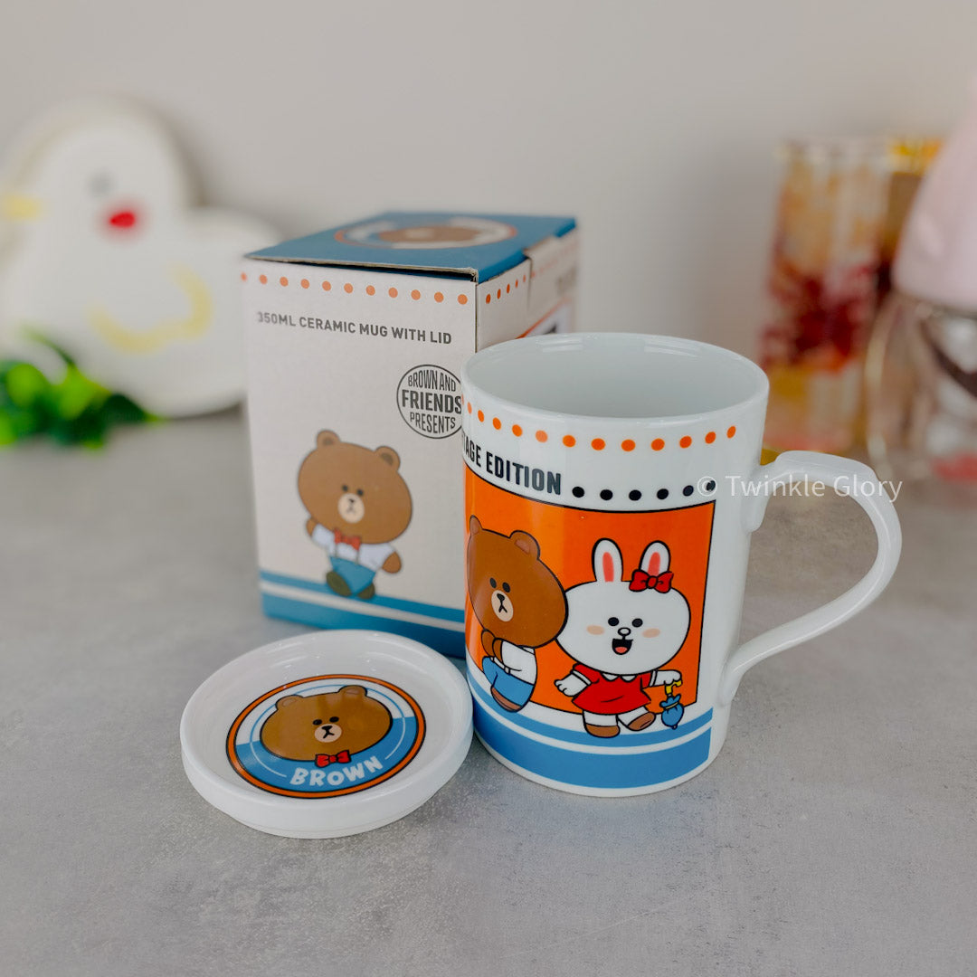 Line Friends Character Designs Ceramic Mug