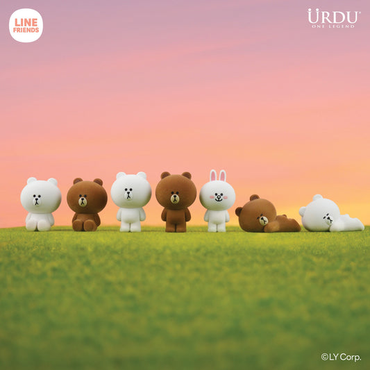 Line Friend Blind Box - Flocking Collection