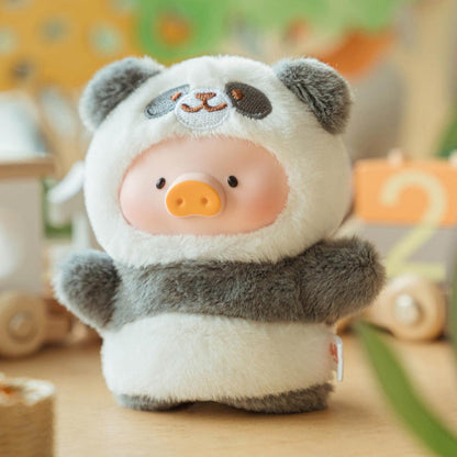 LuLu The Piggy Animal Party Puppet Show Face Plush Keychain