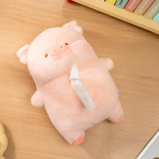 LuLu the Piggy Plush Tissue Case