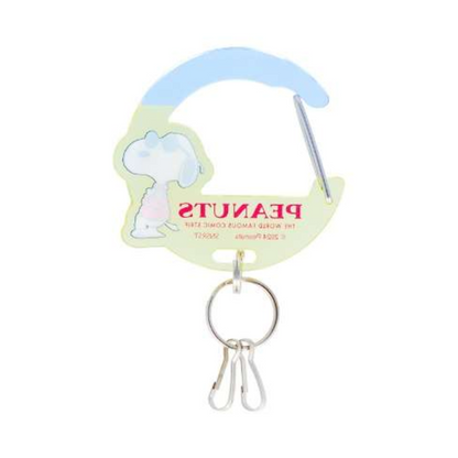 Peanuts Snoopy White Moon Shape Acrylic Key Holder