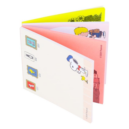 Peanuts Snoopy Painter Sticky Memo Notes