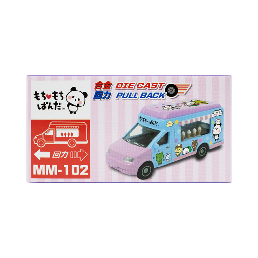 Mochi Mochi Panda Mini Mechanical Car Toy Ice Cream Van