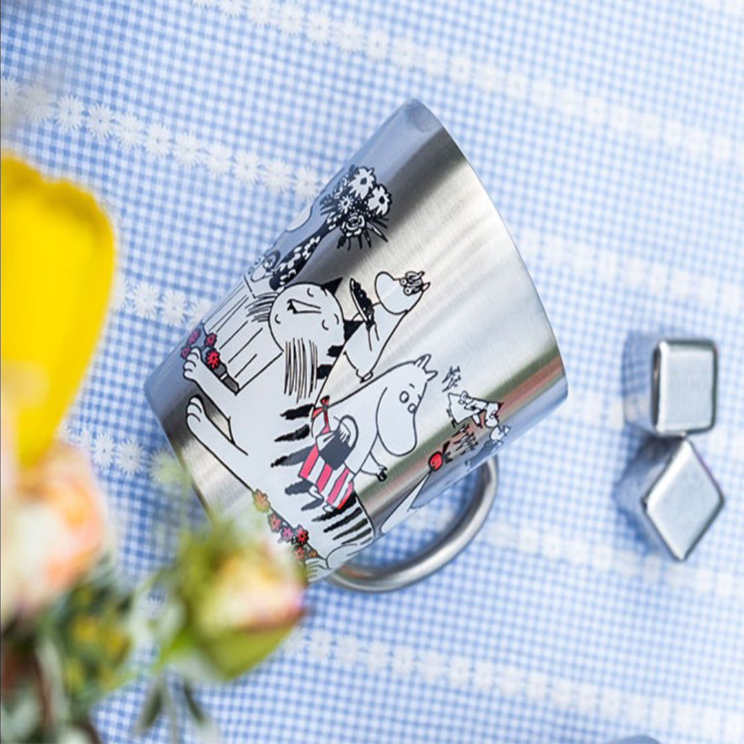 Moomin Character Stainless Steel Double Structure Mug - Animal