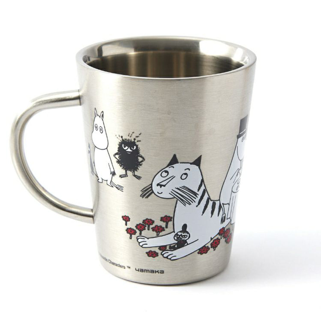 Moomin Character Stainless Steel Double Structure Mug - Animal