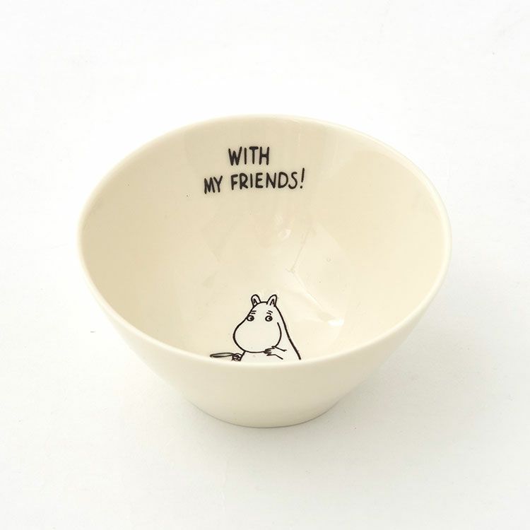 Moomin Characters Huber Series Porcelain Bowl