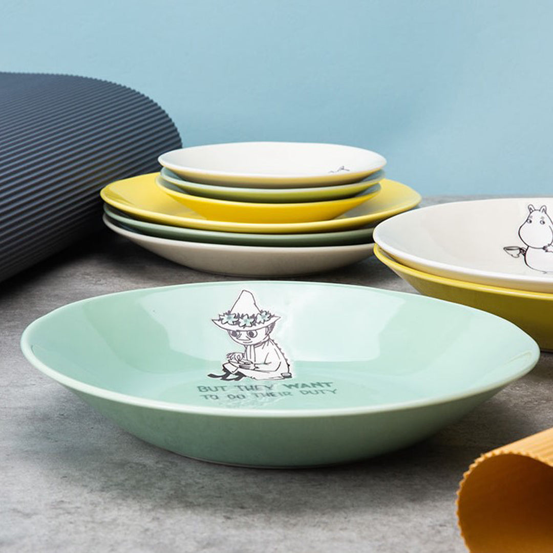 Moomin Huber Series Porcelain Plate