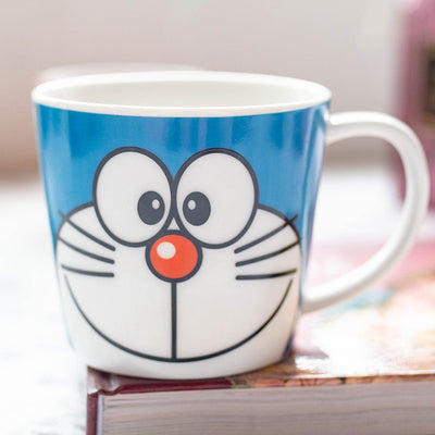 Doraemon Animal Stripe Pattern Ceramic Mug