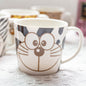 Doraemon Animal Stripe Pattern Ceramic Mug