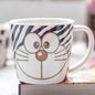 Doraemon Animal Stripe Pattern Ceramic Mug