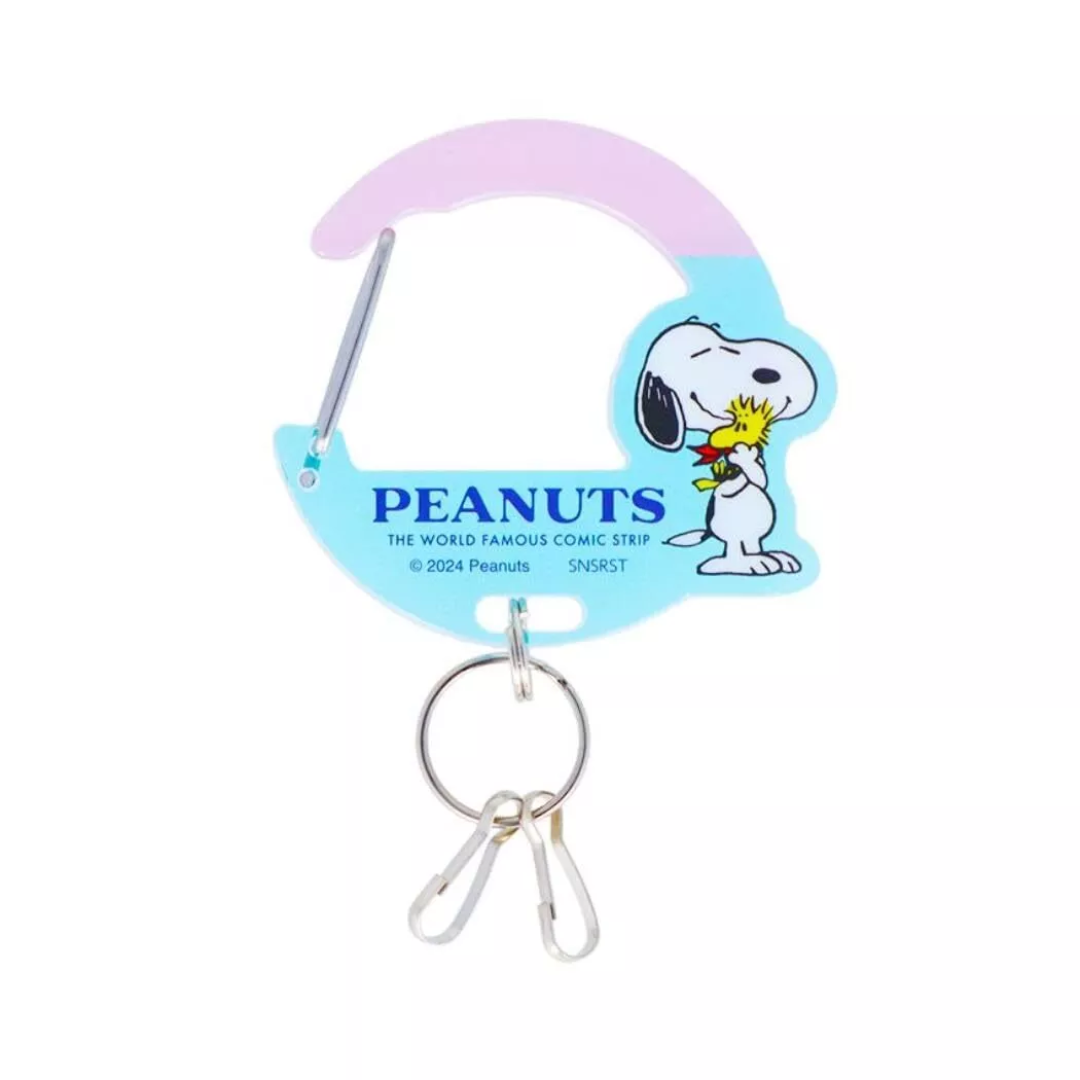 Peanuts Snoopy Blue Moon Shape Acrylic Key Holder