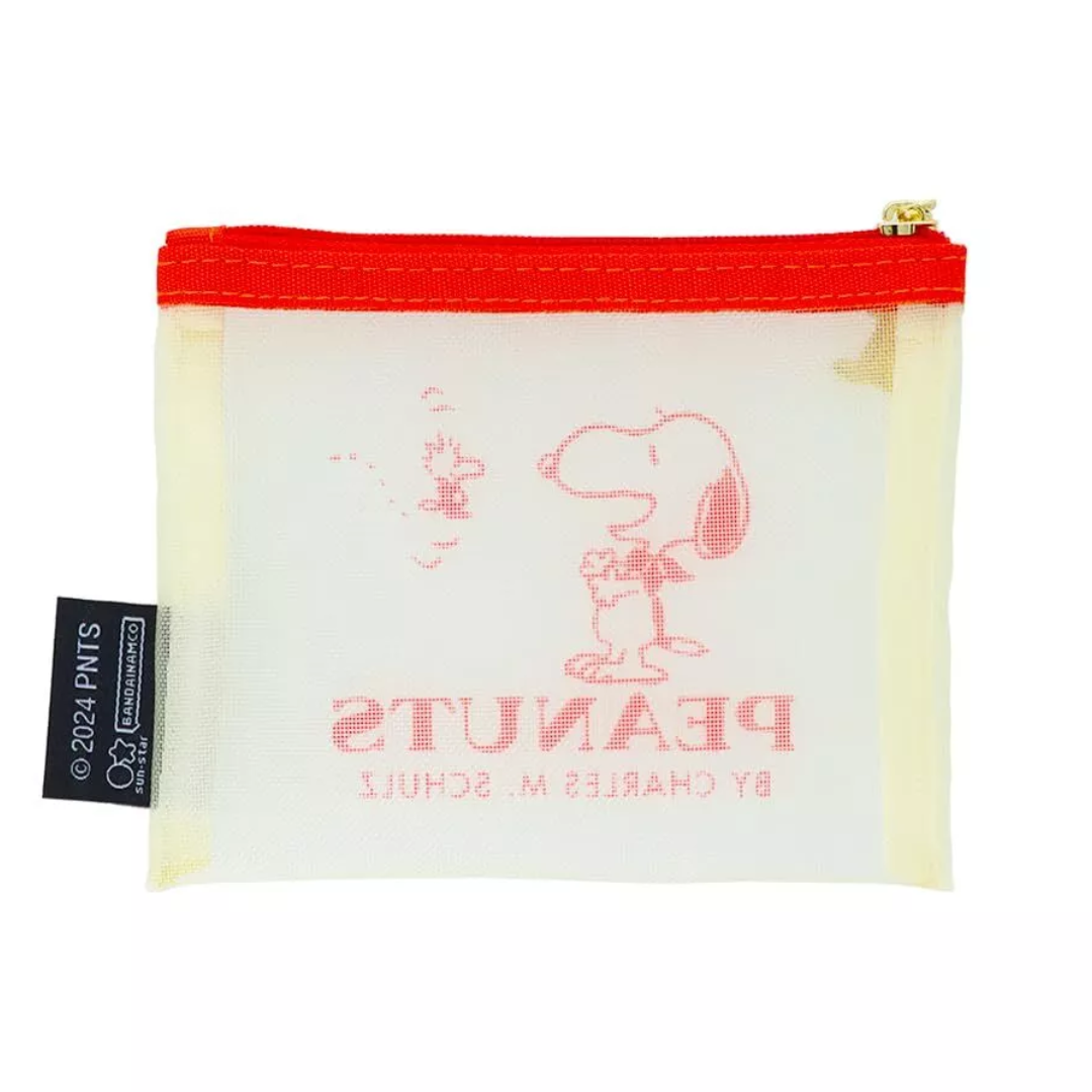 Peanuts Snoopy White Mini Pouch