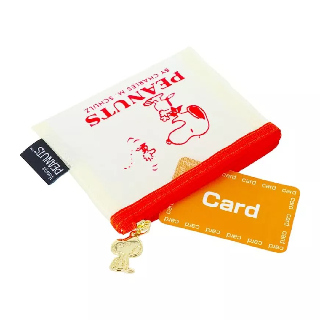 Peanuts Snoopy White Mini Pouch 