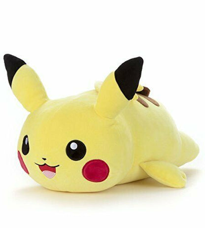 Pokemon-Pikachu-Mocchi-Mocchi-Plush-Doll-Lie-down