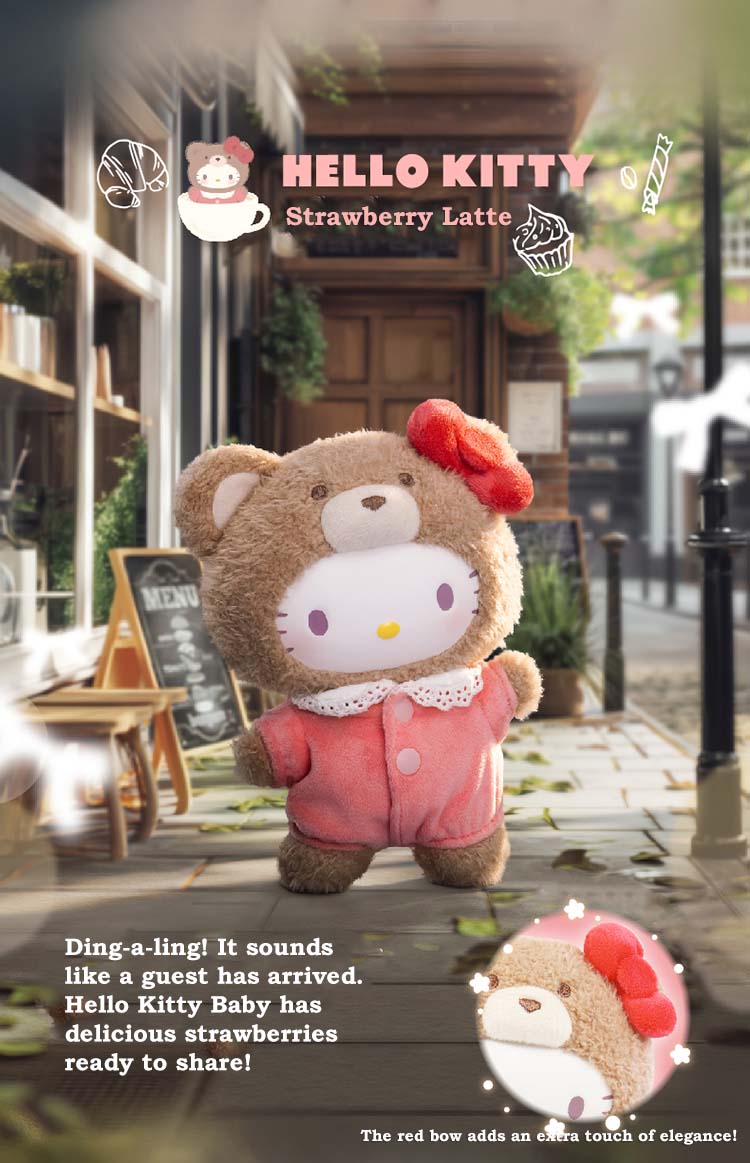 Sanrio Characters Latte Baby Series Vinyl Plush Blind Box