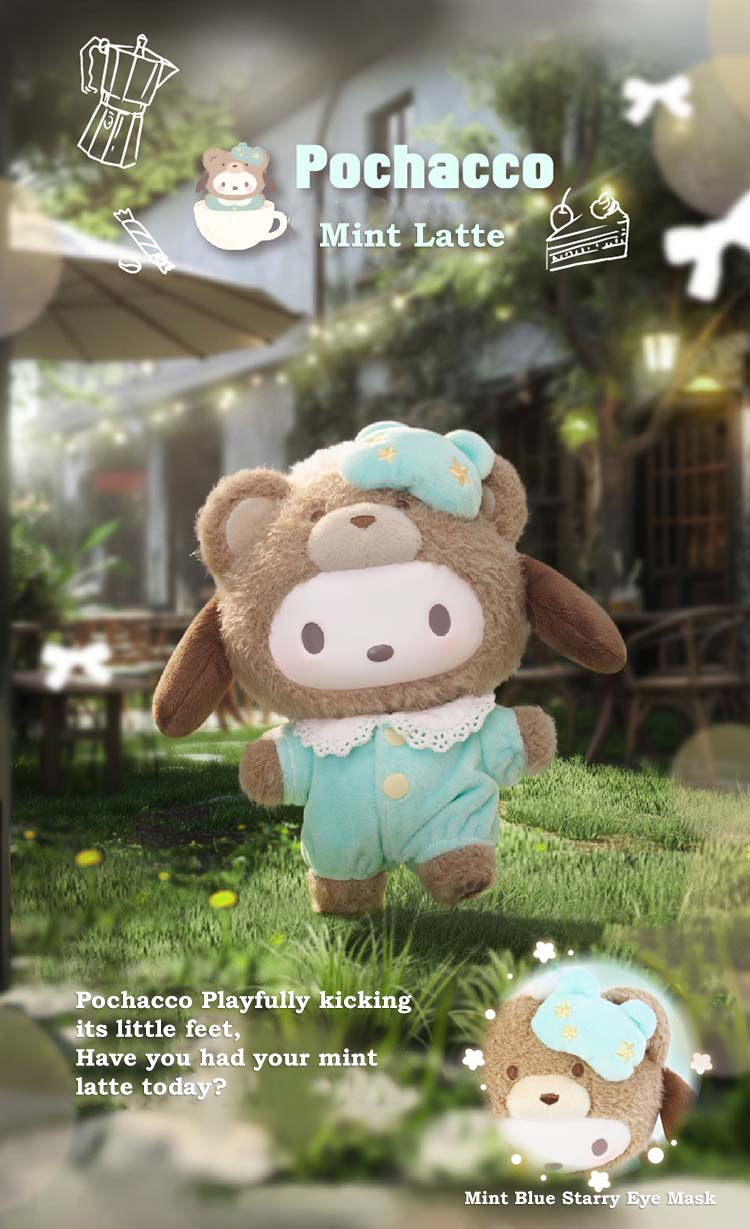 Sanrio Characters Latte Baby Series Vinyl Plush Blind Box