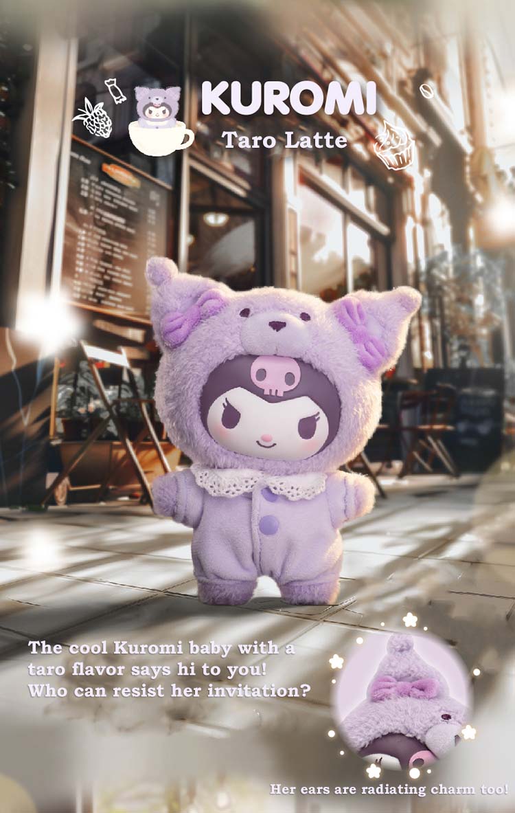 Sanrio Characters Latte Baby Series Vinyl Plush Blind Box