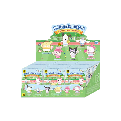 Sanrio Characters Vibrant Sports Meeting Series Figures Blind Box