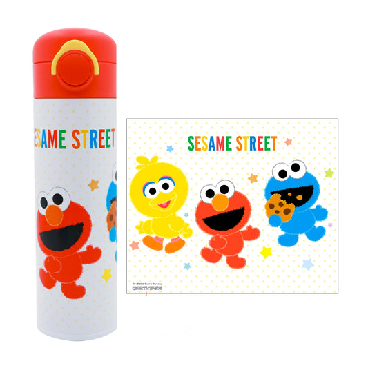 Sesame Street Stainless Steel Bottle 350ml