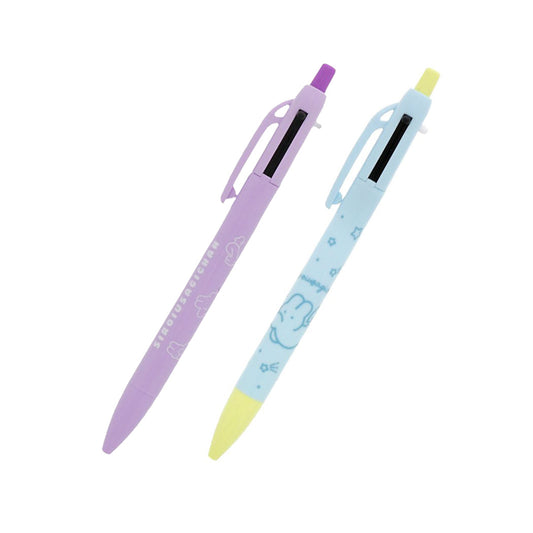 Siroi Usagichan Mechanical Pencil and 2 Colour Ballpoint Pen