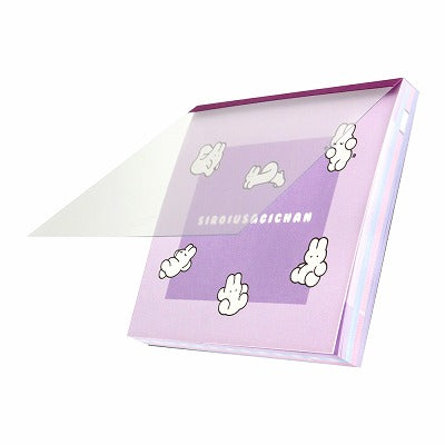 Siroi Usagichan Square Memo Notepad