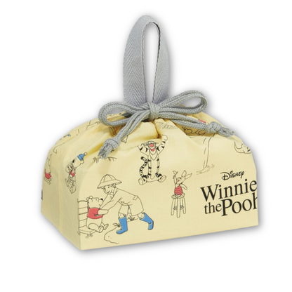 Skater Disney Winnie the Pooh Cotton Bento Lunch Bag