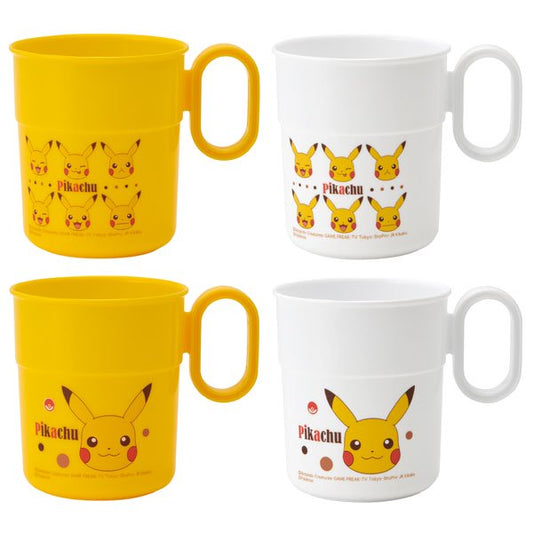 Skater Pokémon Pikachu Stacking Cup 4 Pcs Set