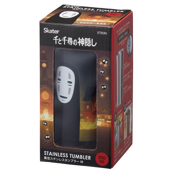 Skater Studio Ghibli Spirited Away No Face Stainless Tumbler 300ml