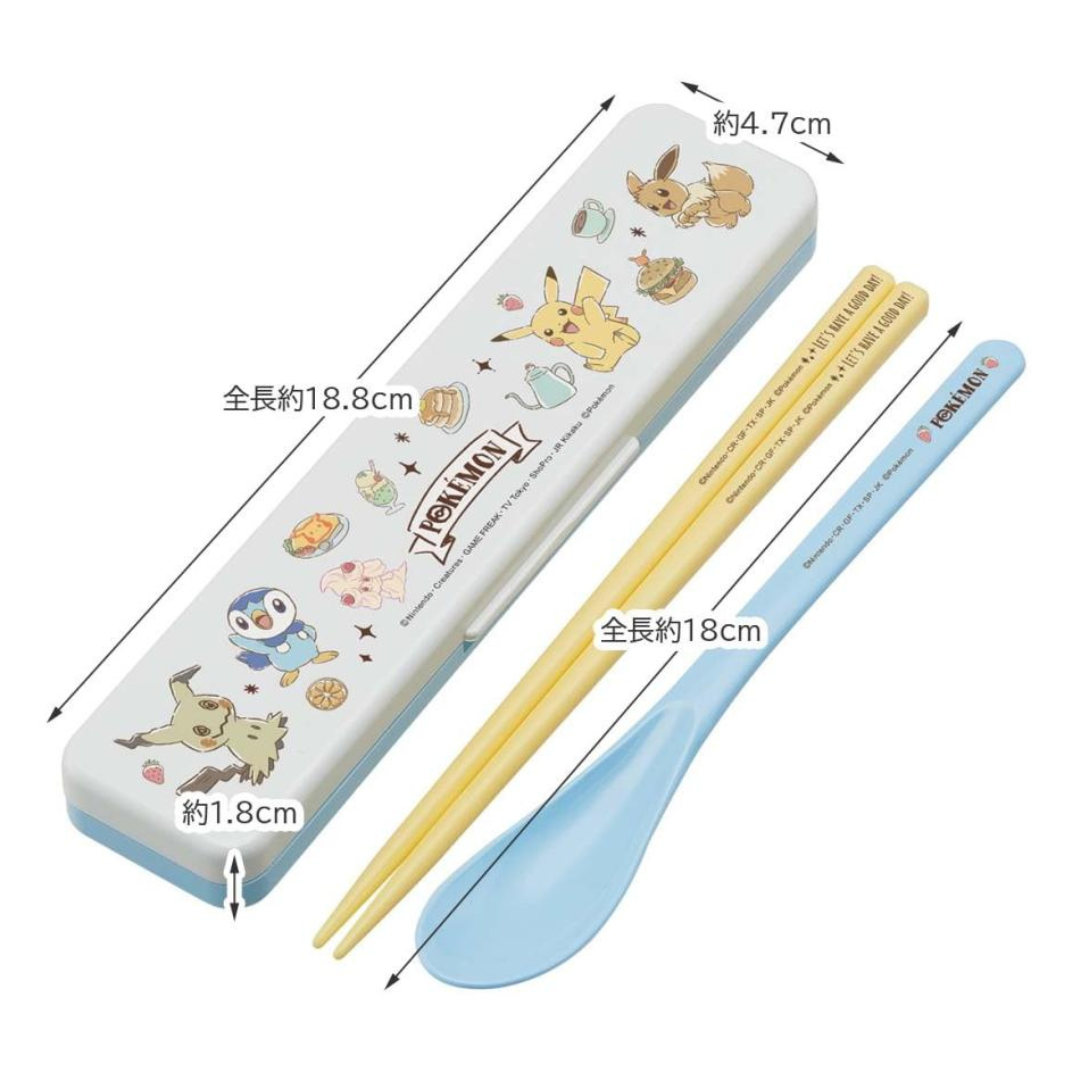 Skater Pokémon Chopstick and Spoon Set