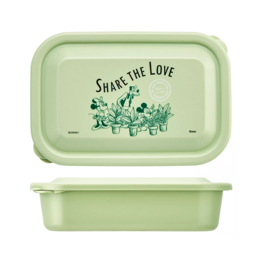 Skater Disney Mickey Mouse Green Bento Box 830ml