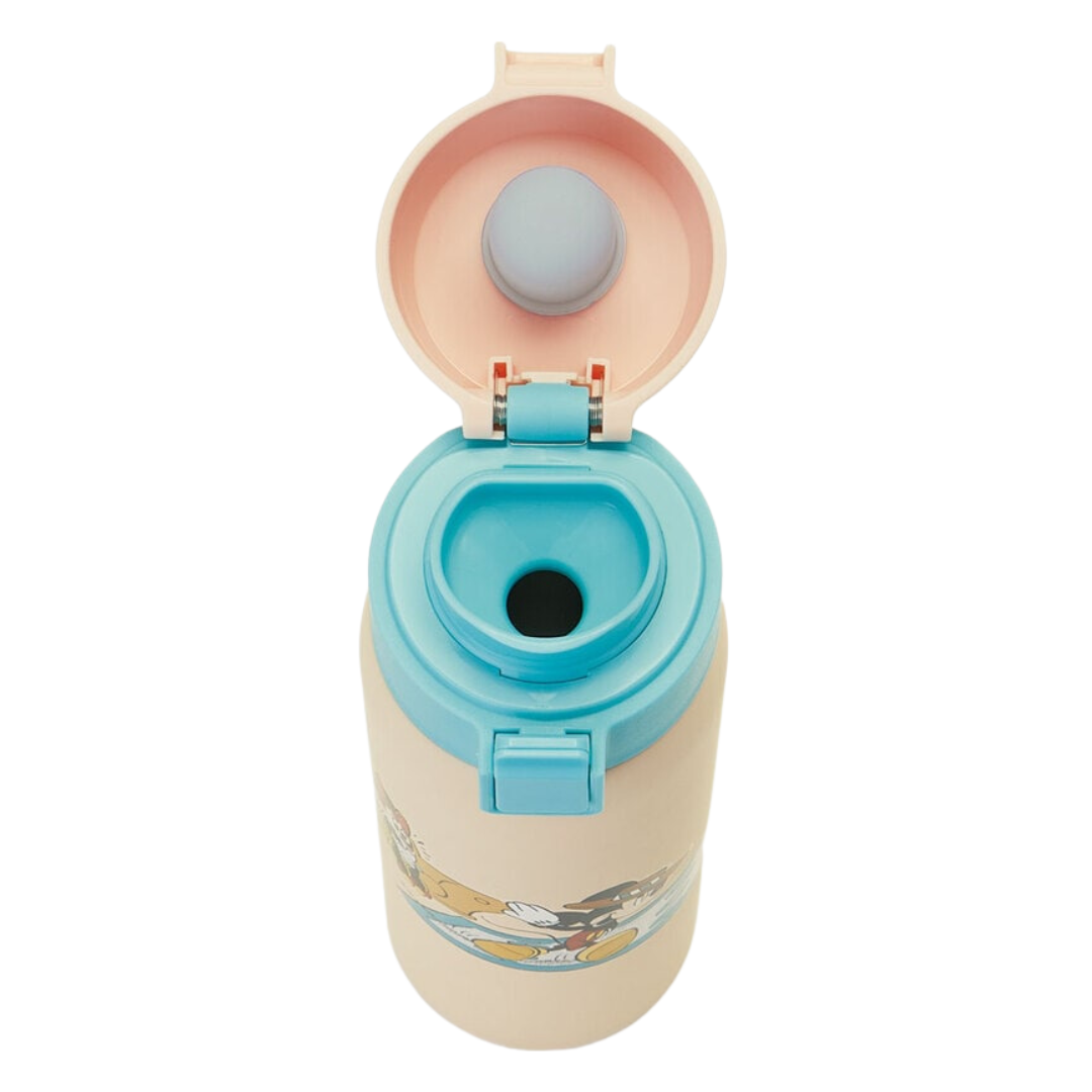 Skater Disney Mickey Mouse One-push stainless steel bottle 480ml