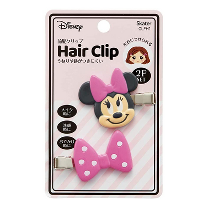 Skater Disney Minnie Mouse Bangs Clip Set (2 pcs)