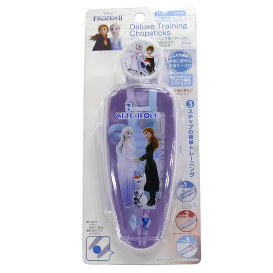 Skater Disney Princess Frozen Training Chopsticks with Case