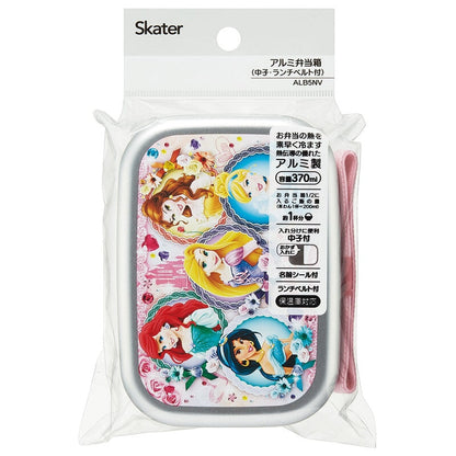 Skater Disney Princesses Aluminium Bento Lunch Box 370ml