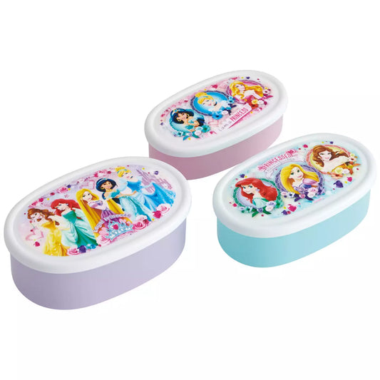 Skater Disney Princesses Bento Lunch Box 3pcs