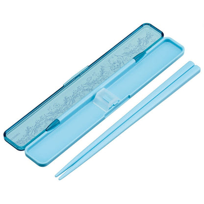 Skater Disney The Little Mermaid Ariel Children Chopsticks Box Case Set