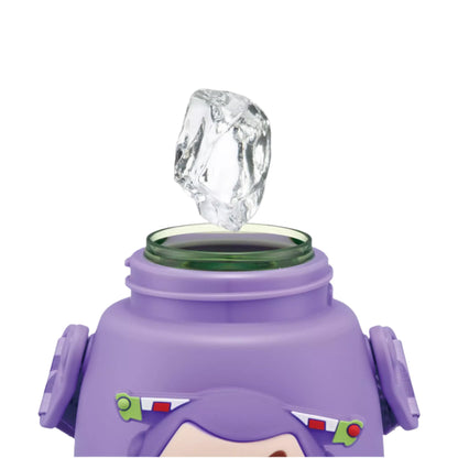 Skater Disney Tsum Tsum Buzz Lightyear 3D Mascot Straw Bottle 590ml