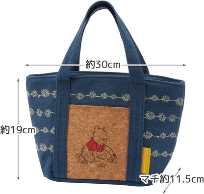 Skater Disney Winnie The Pooh Cork & Denim Lunch Bag