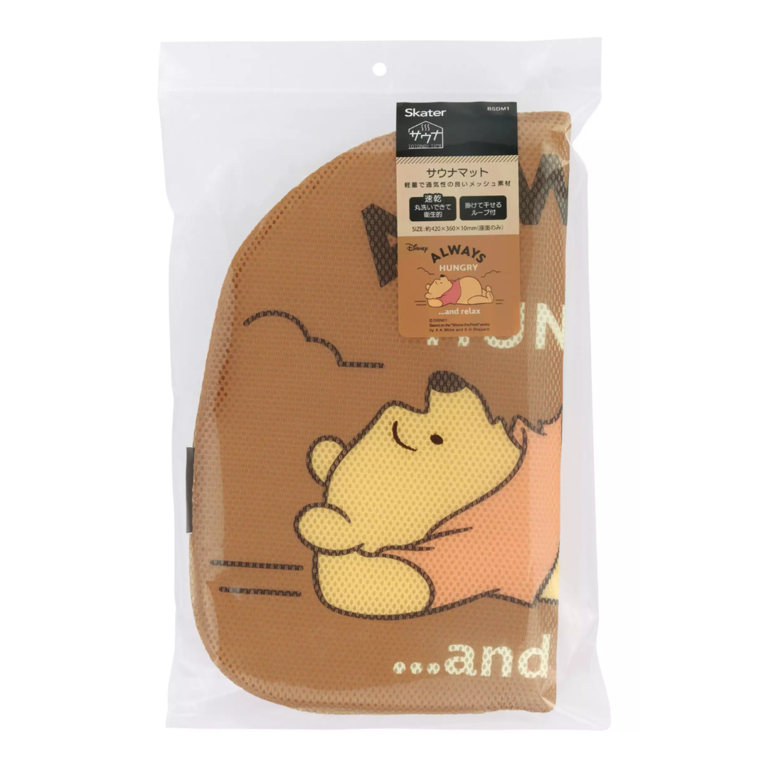 Skater Disney Winnie The Pooh Die-Cut Sauna Mat