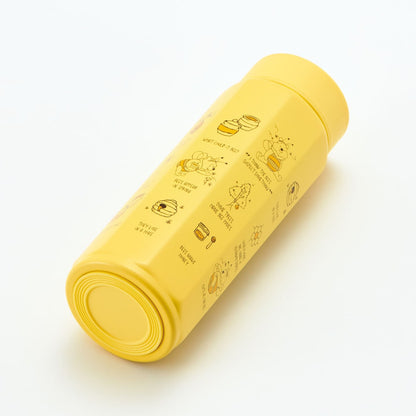 Skater Disney Winnie The Pooh Hexagonal Yellow Water Bottle 500ml