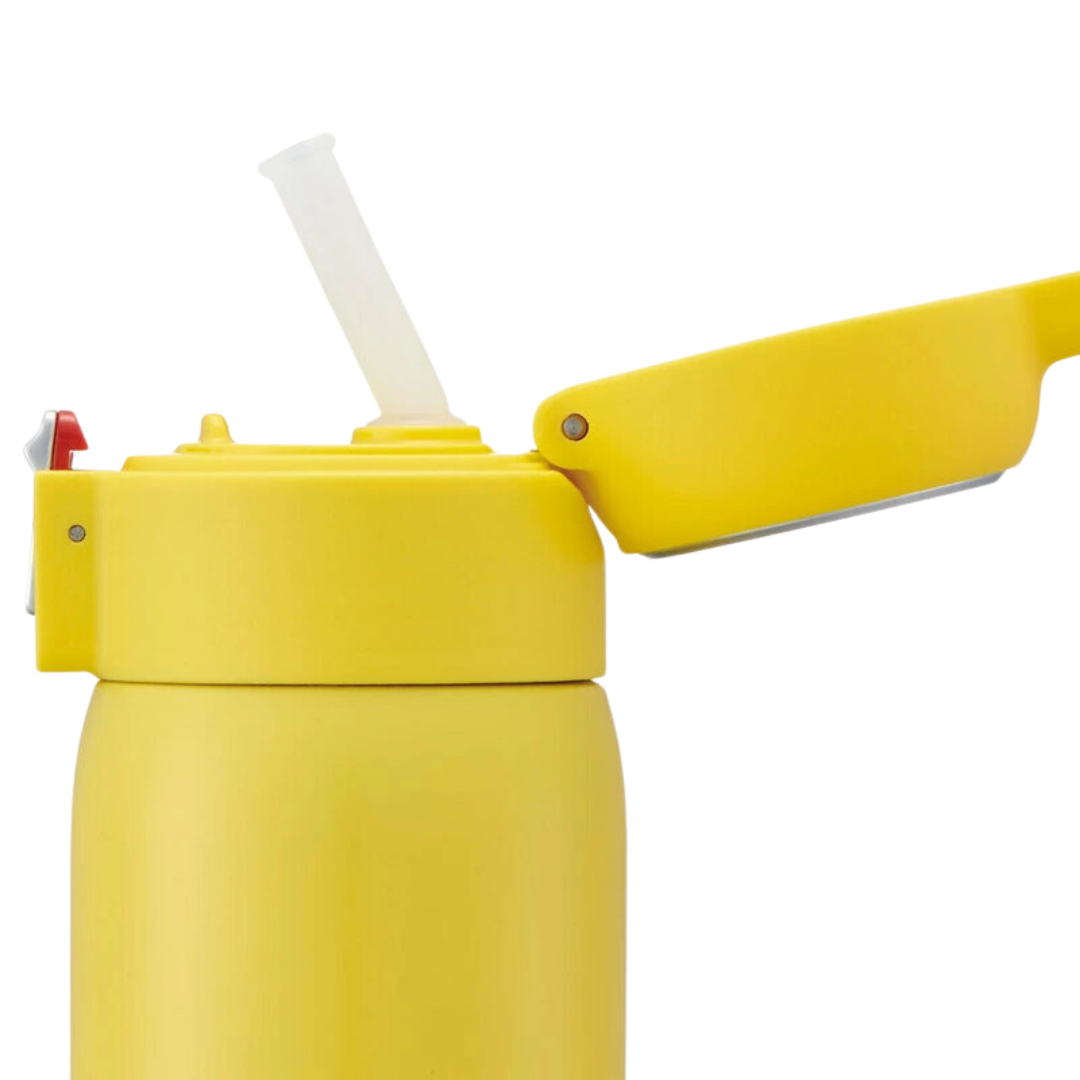 Skater Disney Winnie The Pooh Relax One Touch Straw Bottle 350ml