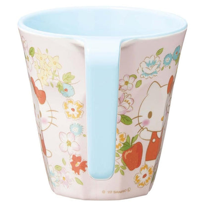 Skater Sanrio Hello Kitty Melamine Tumbler With Handle