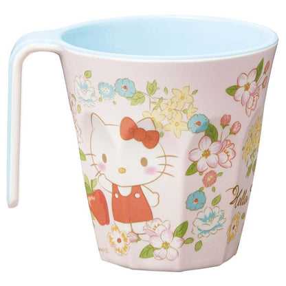 Skater Sanrio Hello Kitty Melamine Tumbler With Handle