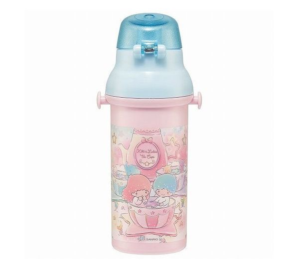 Skater Sanrio Little Twin Stars Drinking Water Bottle 480ml