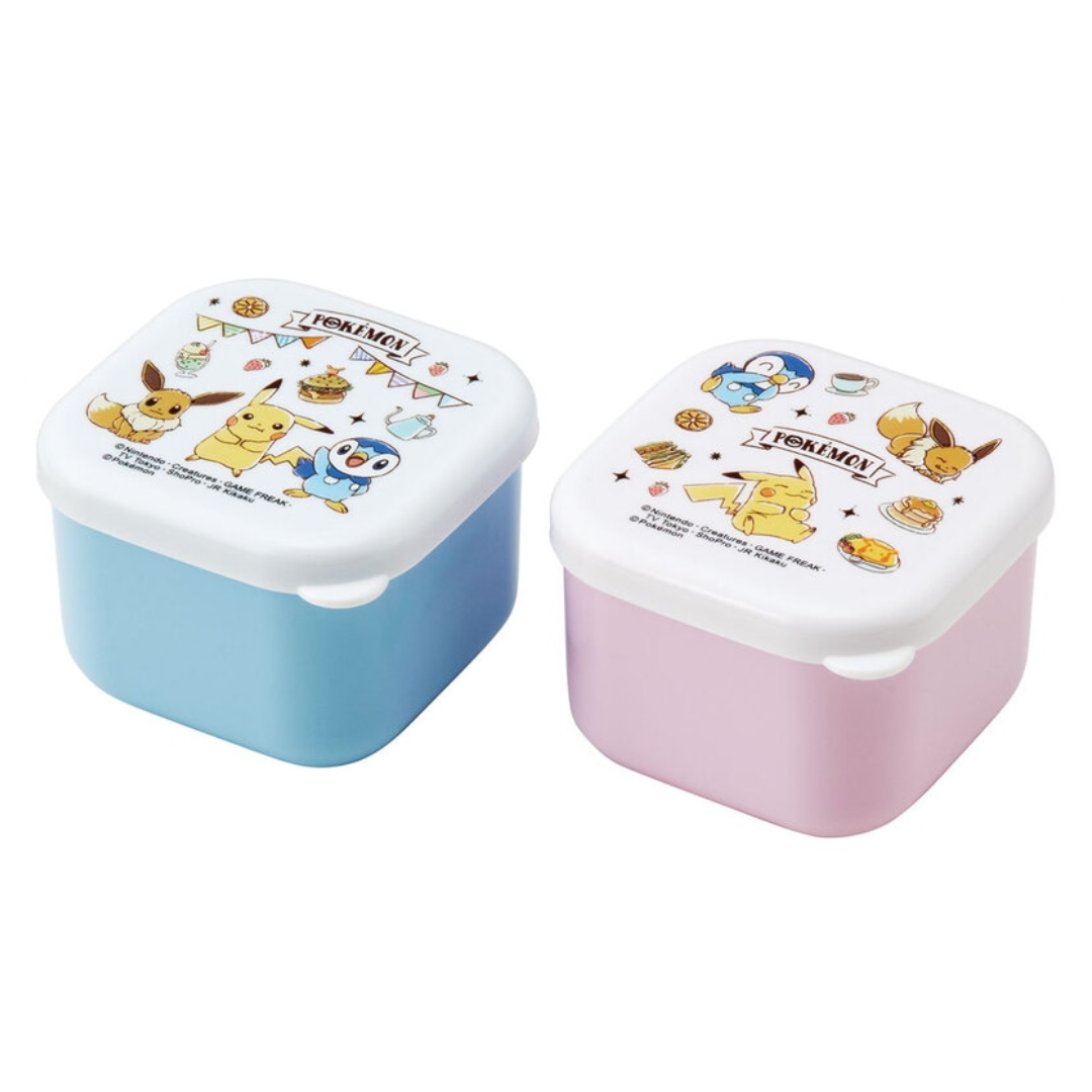 Skater Pokémon Antibacterial Mini Seal Box 160ml Set of Two