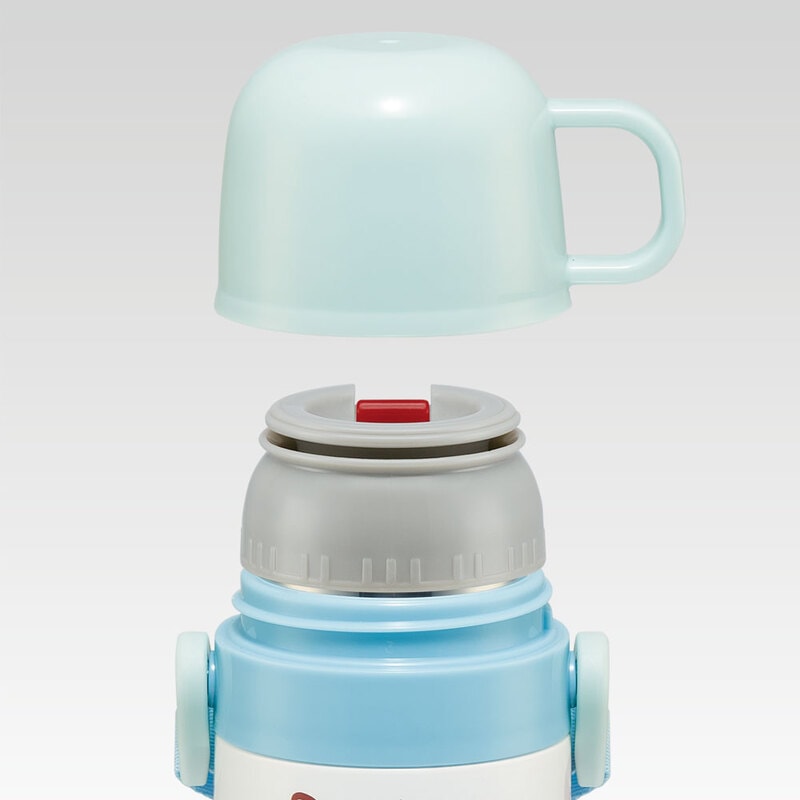 Skater Pokémon IX Characters Thermos Bottle with Locking Lid and Cup 470ml