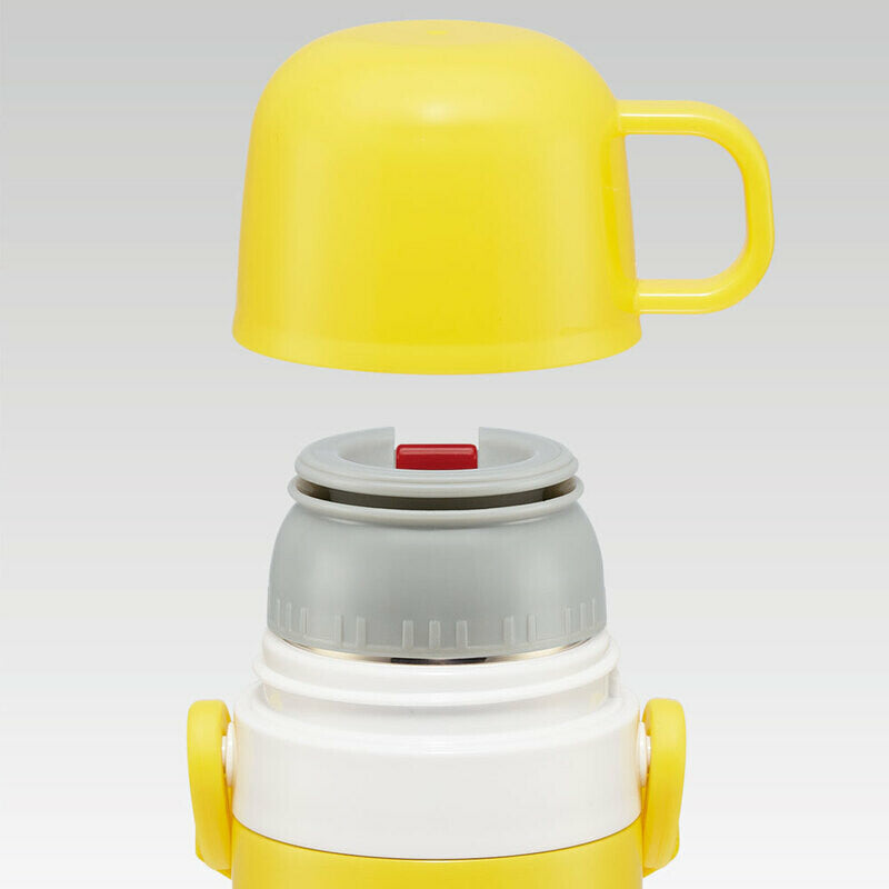 Skater Pokemon Pikachu Stainless Steel Thermos Bottle with Locking Lid and Cup
