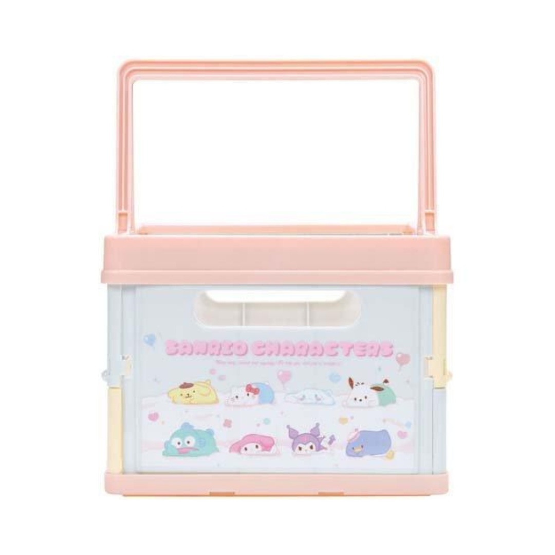Skater Sanrio Folding Basket Storage Container