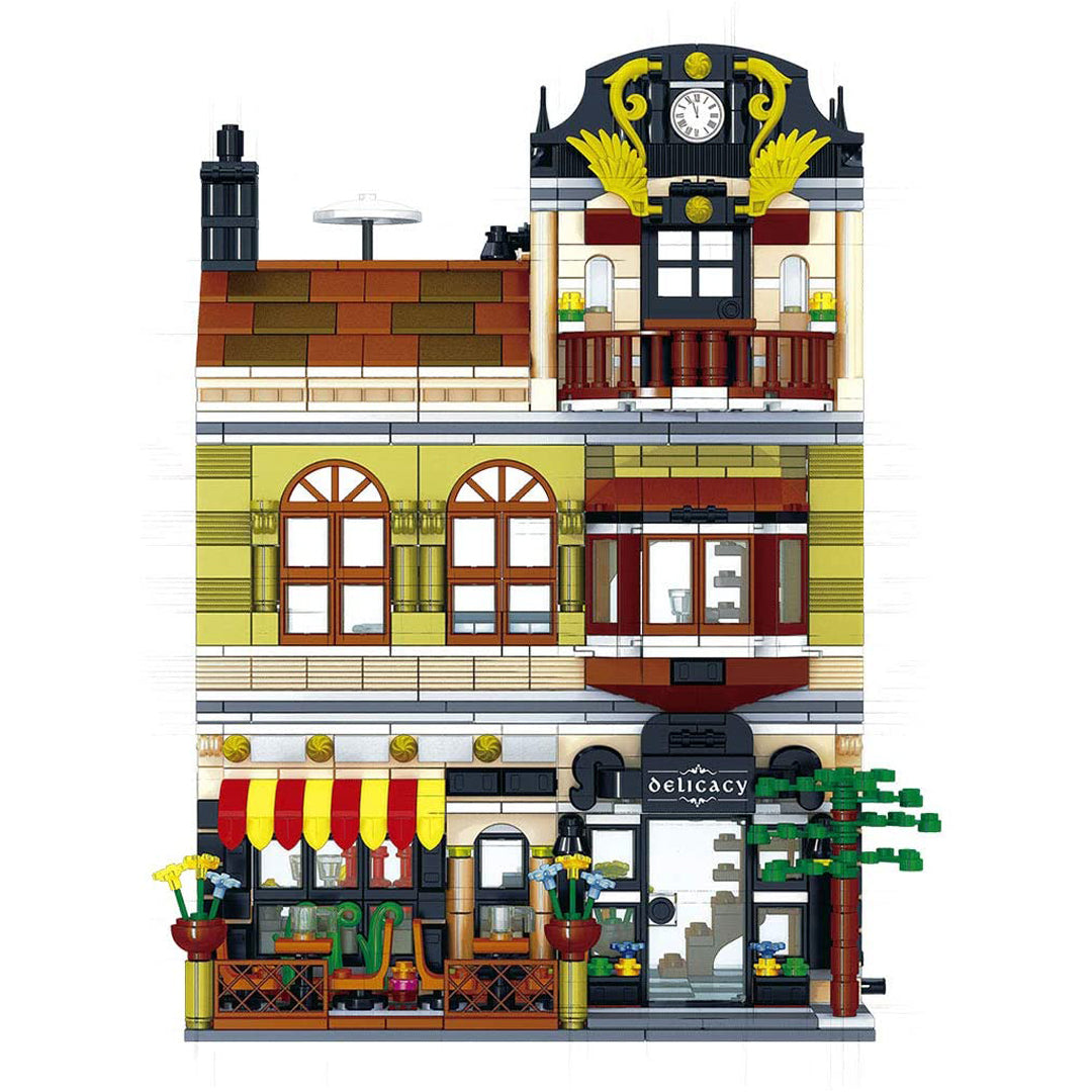 street-view-series-discovery-chinese-restaurant-building-block-model-set